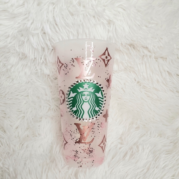 Starbucks Other Starbucks Cold Cup Louis Vuitton Poshmark